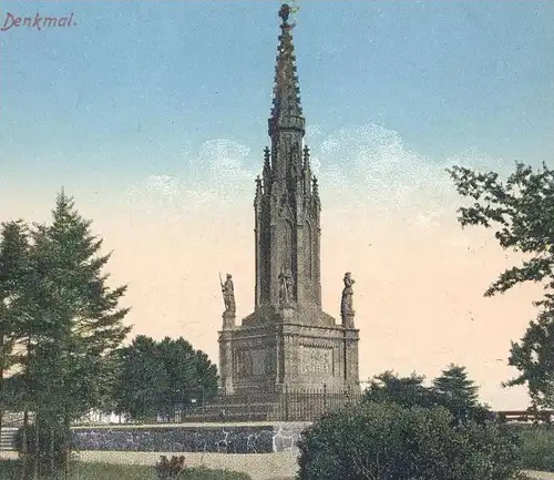 ALTE POSTKARTE DÜPPEL-DENKMAL Dybbol Sogn Dueppel Duppel Danmark Dänemark Denmark Monument postcard cpa AK Ansichtskarte