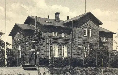 ALTE POSTKARTE TETEROW MECKLENBURGISCHE SCHWEIZ JUGENDHERBERGE youth hostel auberge de jeunesse postcard Ansichtskarte