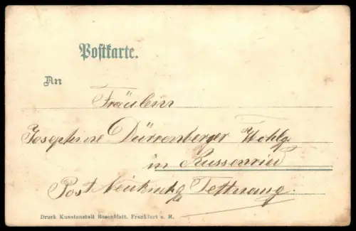 ALTE LITHO POSTKARTE GRUSS AUS BOCHOLT RATHAUS M. KAISER-WILHELM-DENKMAL Wappen Baum Tree Arbre Coat of arms Blason cpa