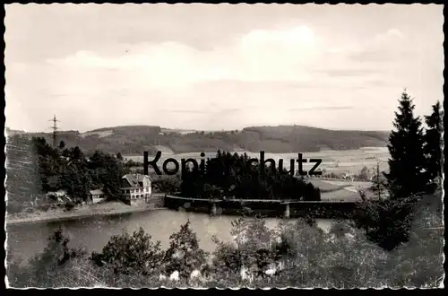 ÄLTERE POSTKARTE GASTHAUS ZUR OESTERTALSPERRE ADOLF DENKER PLETTENBERG Talsperre Barrage Hydro Dam cpa postcard AK