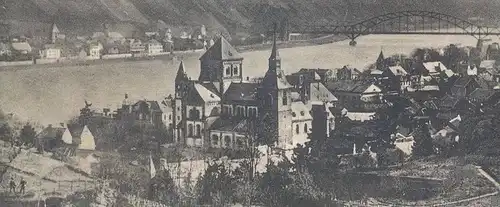 ALTE POSTKARTE REMAGEN AM RHEIN MIT ERPELER LEY PANORAMA Wein cpa postcard AK Ansichtskarte Verlag August Sattler Erpel