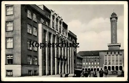 ALTE POSTKARTE MOR OSTRAVA PALAC BANSKE Ostrau Ceska Tschechische Repubilk Ansichtskarte postcard cpa AK