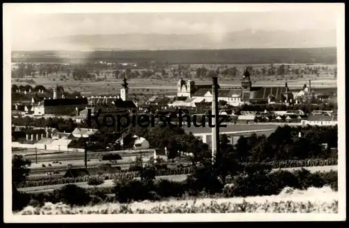 ALTE POSTKARTE SKALICA SCHORNSTEIN FABRIK KIRCHE Skalici Skalitz Slowakei Slovakia Slovensko cpa postcard Ansichtskarte