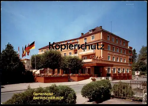 ÄLTERE POSTKARTE GALLSPACH FERIENCLUB GARTENHOTEL BAYRISCHER HOF HOTEL HEDY & WERNFRIED KOPF postcard cpa Ansichtskarte