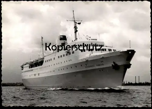 ÄLTERE ORIGINAL FOTO POSTKARTE KRONPRINS HARALD KIEL OSLO FÄHRSCHIFF FÄHRE ferry Schiff Motorschiff ship cpa photo