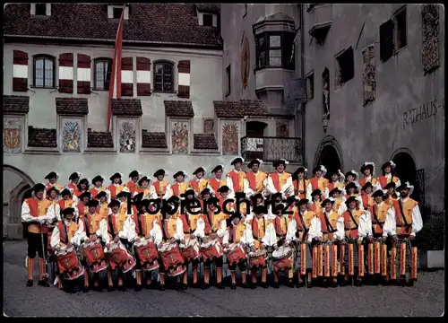 ÄLTERE POSTKARTE HALL IN TIROL LANDSKNECHTSZUG LANDSKNECHT TRACHT TRADITION traditional Austria postcard Ansichtskarte