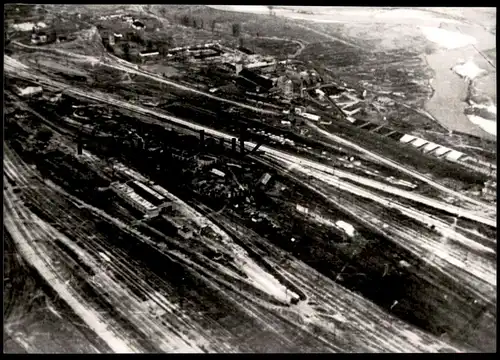 ÄLTERES REPRO FOTO CHARKIW CHARKOW BAHNHOF ZERSTÖRT station gare Ukraine postcard Ansichtskarte cpa AK