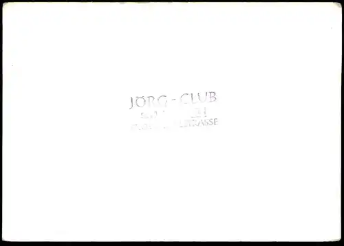 ALTE KARTE RADIO LUXEMBURG JÖRG-CLUB MALBORN JÜRGEN EBNER AUTOGRAMM LUXEMBOURG cpa postcard Ansichtskarte AK