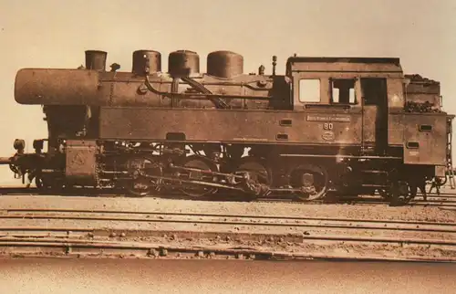 ÄLTERE REPRO POSTKARTE HISTORISCHE LOKOMOTIVEN DER KBE/KFBE 1D1H2 steam train locomotive à vapeur Dampflok Lok postcard