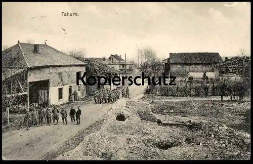 ALTE POSTKARTE TAHURE PANORAMA FELDPOST 1915 Sommepy-Tahure 1. Weltkrieg guerre Ansichtskarte postcard AK cpa