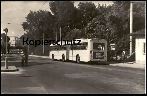 ALTE POSTKARTE AUTOBUS SALZBURG PFINGSTEN 1967 WERBUNG PORST VERSAND SALZBURG Bus Austria Österreich AK cpa postcard