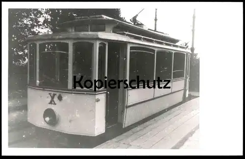 ALTES FOTO LINZ PÖSTLINGBERG STRASSENBAHN X Tram tramway Oberösterreich Austria Österreich Ansichtskarte postcard