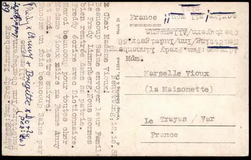 ÄLTERE POSTKARTE NEUÖTTING AM INN PANORAMA GESAMTANSICHT cpa postcard Ansichtskarte AK