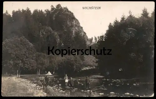 ALTE POSTKARTE WICHSTEIN VILDSTEJN WILDSTEIN SEC Verlag Linharta Bestvina ceska republika czech republic postcard AK cpa