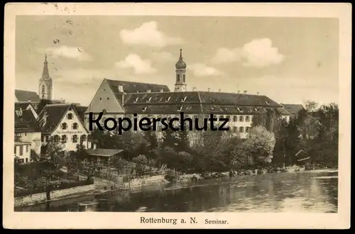 ALTE POSTKARTE ROTTENBURG AM NECKAR SEMINAR AK Ansichtskarte postcard Baden-Württemberg