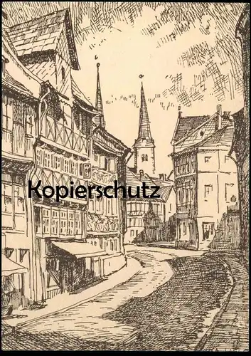 ÄLTERE POSTKARTE HÖXTER BLICK AUF DIE ALTE KREUZUNG MARKTSTRASSE Ansichtskarte AK postcard cpa