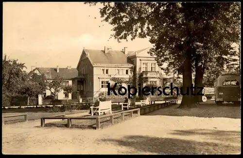 ÄLTERE POSTKARTE TETEROW LANDWIRTSCHAFTLICHE FACHSCHULE SCHULE MECKLENBURG-VORPOMMERN postcard cpa AK