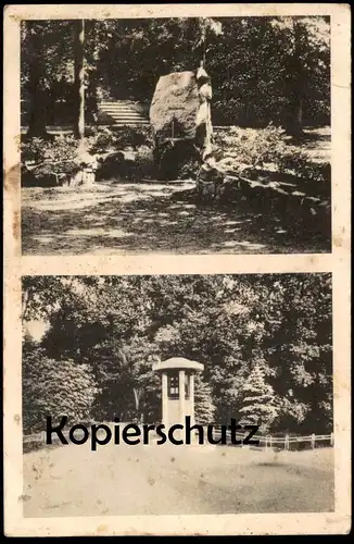 ALTE POSTKARTE HRÁDEK NAD NISOU MESTSKY SAD Tschechische Republik ceska republika Ansichtskarte postcard AK cpa