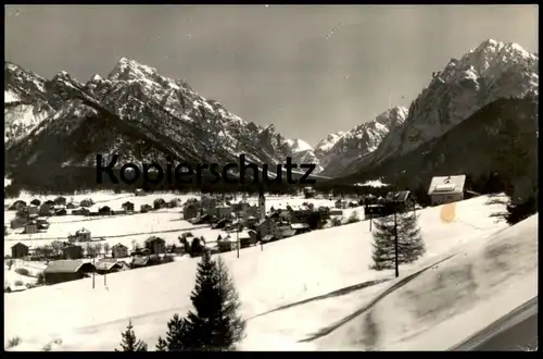 ÄLTERE POSTKARTE S. VIGILIO DI MAREBBE 1201 METER MONTE SELLA 2787 METER PERES 2397 M. SAINT VIGIL Enneberg Alto Adige
