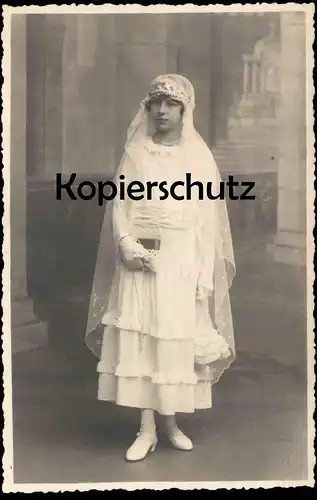 ALTE FOTO POSTKARTE VERVIERS HOCHZEIT BRAUT BRAUTKLEID EHE bride robe de la mariée marriage wedding dress photo postcard