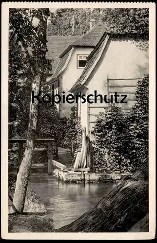 ALTE POSTKARTE ERFURT AM DÄMMCHEN WEHR STAUWEHR STEMPEL NIEDERWIESA Ansichtskarte AK cpa postcard