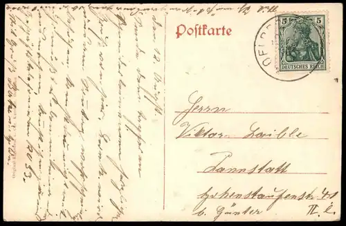 ALTE POSTKARTE GRUSS AUS OELBRONN BAHNHOF BAHNHOFSRESTAURATION C. GEISLER AALKÜSTENSEE KLEINVILLARS AALKISTENSEE AK cpa