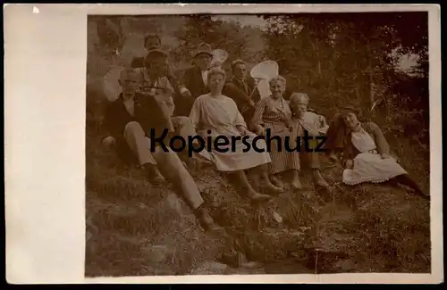ALTE FOTO POSTKARTE FAMILIE SCHMETTERLINGSFÄNGER SCHMETTERLINGSNETZ NETZ SCHMETTERLING VERLAG SCHULZ MÜHLHAUSEN PHOTO