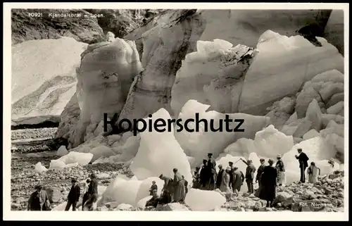 ALTE POSTKARTE KJENDALSBROE LOEN GLACIER KJENDALSBREEN KJENDALEN NORGE Gletscher Norwegen norway Norvege postcard AK cpa