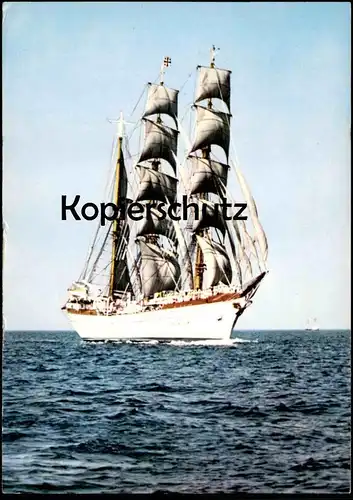 ÄLTERE POSTKARTE SEGELSCHULSCHIFF GORCH FOCK SEGELSCHIFF Schiff sailing ship Ansichtskarte AK cpa postcard