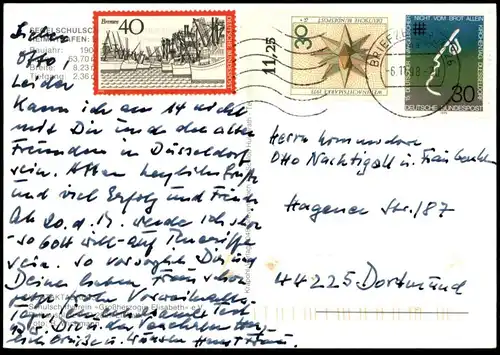 ÄLTERE POSTKARTE SEGELSCHULSCHIFF GROSSHERZOGIN ELISABETH HEIMATHAFEN ELSFLETH Schiff sailing ship AK cpa postcard