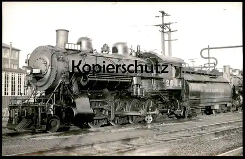 ALTE ORIGINAL POSTKARTE DAMPFLOK 2644 SOUTHERN PACIFIC LINES USA LOKOMOTIVE locomotive à vapeur steam train postcard AK