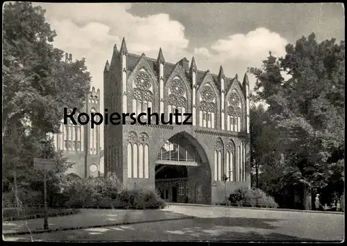 ALTE POSTKARTE NEUBRANDENBURG TREPTOWER TOR UNSER MECKLENBURG HEIMATBLATT IN DER BRD gate porte Ansichtskarte postcard