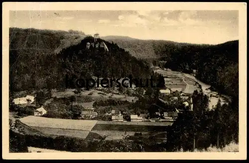 ALTE POSTKARTE LITICE NAD ORLICI BURG POTSTEJN Ceska czech republic Tschechische Republik AK cpa postcard