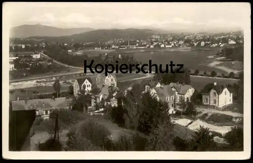 ALTE POSTKARTE JABLONEC NAD NISOU CELKOVY POHLED PANORAMA Ceska Republika postcard cpa AK Ansichtskarte