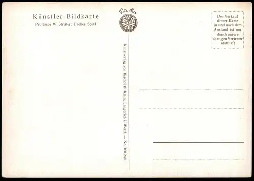 ALTE KÜNSTLER POSTKARTE JOHANNISBEEREN KINDER PROFESSOR STRÄTER children currant Ansichtskarte postcard