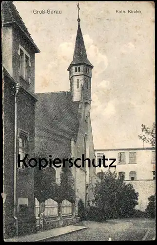 ALTE POSTKARTE GROSS-GERAU KATHOLISCHE KIRCHE church église Ansichtskarte AK cpa postcard
