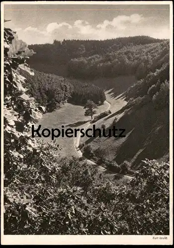 ALTE POSTKARTE LANDSCHAFT TAL KURT LAUSCH 1941 LANDSCHAFTSSTUDIE Fotografie Photographie photography postcard cpa AK