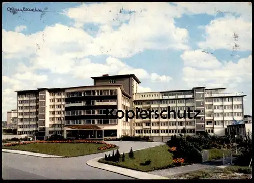 ÄLTERE POSTKARTE OFFENBACH AM MAIN KETTELER-KRANKENHAUS Hospital hopital Hessen Ansichtskarte cpa postcard AK