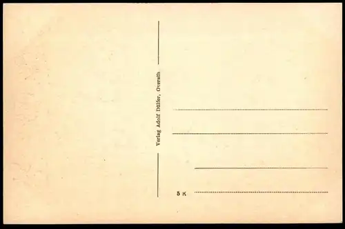 ALTE POSTKARTE CLEF BEI OVERATH BLICK VON DER AGGERBRÜCKE AGGER KLEF Bahnstrecke Ansichtskarte AK cpa postcard