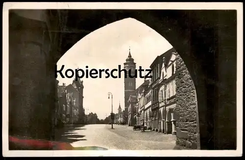 ALTE POSTKARTE DOMAZLICE POHLED BRANOU NA NAMESTI Böhmen Czech Republic Ceska Cesko Ansichtskarte postcard AK cpa