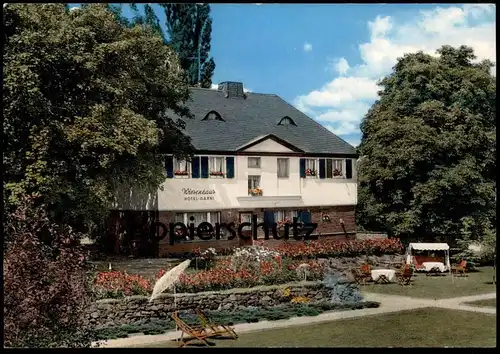 ÄLTERE POSTKARTE NIDEGGEN EIFEL WIESENHAUS HOTEL GARNI DAS KLEINE HAUS IM PARK Ansichtskarte AK cpa postcard