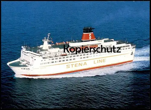 ÄLTERE POSTKARTE STENA LINE MS STENA DANICA FÄHRE FÄHRSCHIFF ferry Schiff ship bateau Ansichtskarte AK cpa postcard