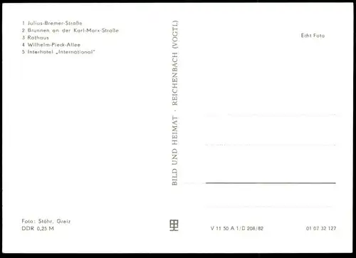 ÄLTERE POSTKARTE MAGDEBURG JULIUS BREMER STRASSE BRUNNEN KARL MARX STRASSE WILHELM PIECK ALLEE INTERHOTEL INTERNATIONAL