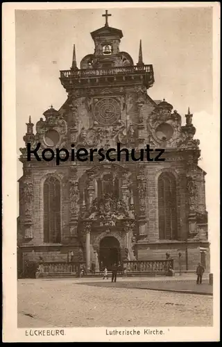 ALTE POSTKARTE BÜCKEBURG LUTHERISCHE KIRCHE church eglise cpa AK Ansichtskarte postcard