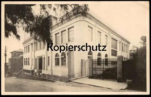 ALTE POSTKARTE KOBE CLUB CONCORDIA 1930 STREET HOUSE JAPAN cpa postcard Ansichtskarte AK