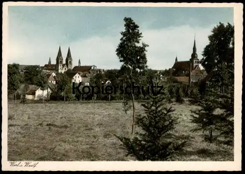 ALTE POSTKARTE WERL IN WESTFALEN PANORAMA Ansichtskarte postcard cpa AK