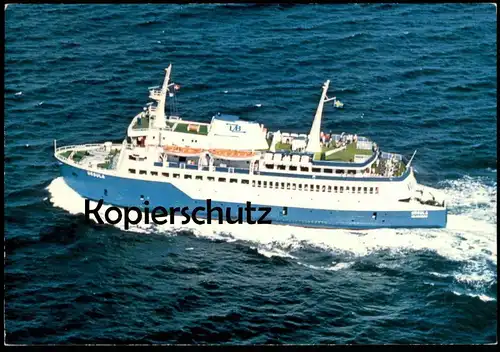 ÄLTERE POSTKARTE M/S URSULA 1973 HÄLSINGBORG - HELSINGOR DANMARK SVERIGE FÄHRE FÄHRSCHIFF Schiff ferry ship postcard cpa