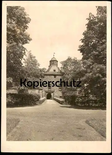 ALTE KARTE SCHLOSS CROTTORF FRIESENHAGEN bei Kirchen Sieg Krottorf castle chateau Photo Foto cpa postcard