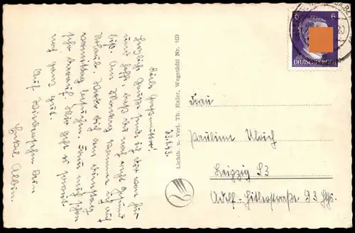 ALTE POSTKARTE WEGSTÄDTL AN DER ELBE ELBETAL PANORAMA SUDETENGAU SUDETEN CESKA REPUBLIKA STETI Ansichtskarte AK postcard