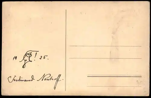 ALTE POSTKARTE WARENDORF ABITURIENTIA WARENDORPIENSIS ANNO DOMINI 1925 ABITUR COULEURKARTE STUDENTIKA Ansichtskarte AK